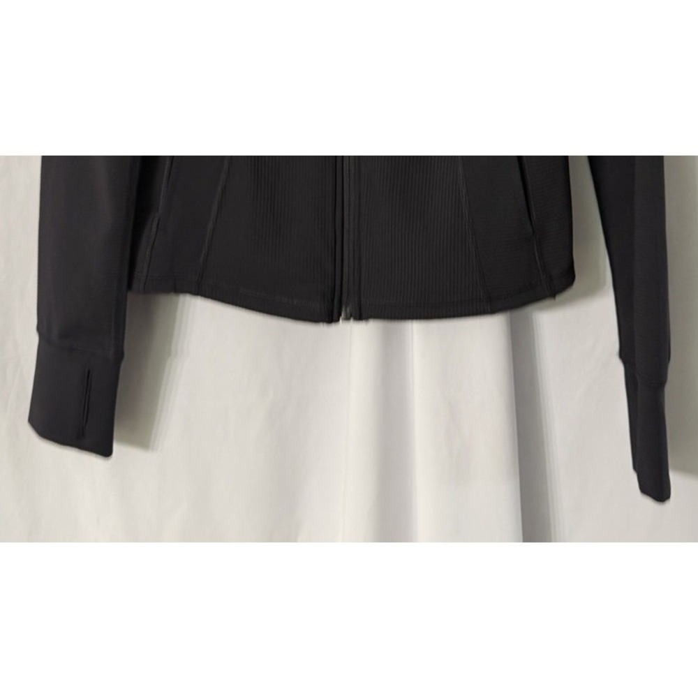 NWT 90 Degree By Reflex Womens Black Stretch Zipped Front Jacket Size Large - Picture 6 of 12